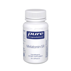 Melatonin SR (Hormone in the body to help you fall asleep)【60 capsules】 イメージ